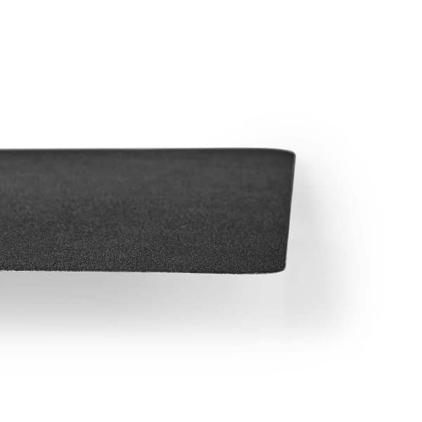 Nedis Ergonomic Anti-Microbial Mouse Pad | Ultra-Thin | 240 x 190 mm | Black