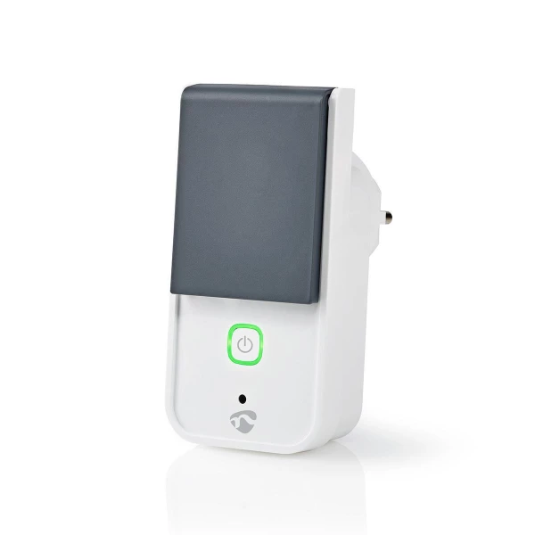 Nedis Wi-Fi Smart Outdoor Plug | Splashproof | IP44 | Power Monitor | Schuko Type F | 16 A