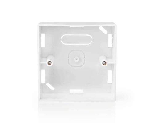 Nedis Back Box | Surface Mounting | 86 x 86 mm | White