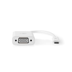 Nedis USB Type-C -Monisovitinkaapeli | Type-C, Uros - USB A Naaras + HDMI™-lähtö + USB Type-C Naaras | 0,2 m | Alumiini