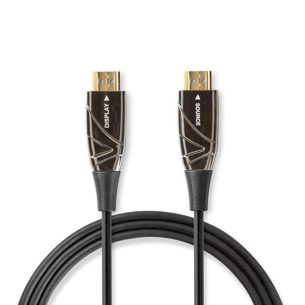 Nedis High Speed HDMI™ -Kaapeli, jossa Ethernet | AOC | HDMI™-Liitin – HDMI™-Liitin | 20,0 m | Musta