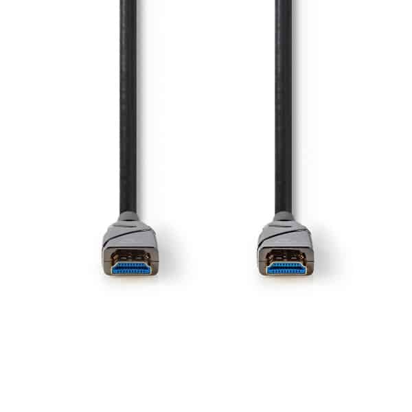 Nedis High Speed HDMI™ -Kaapeli, jossa Ethernet | AOC | HDMI™-Liitin – HDMI™-Liitin | 30,0 m | Musta