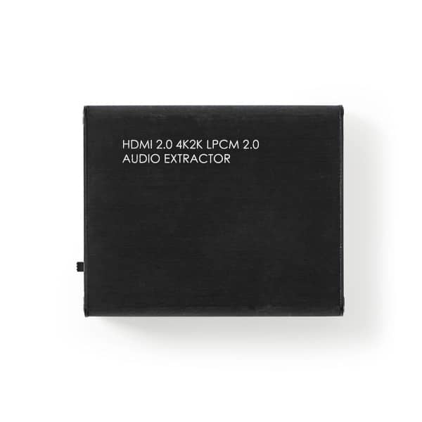 Nedis HDMI™-Audioerotin | Digitaalinen ja Stereo – 1 x HDMI™-Tulo | 1 x HDMI™-Lähtö + TosLink + 3,5 mm