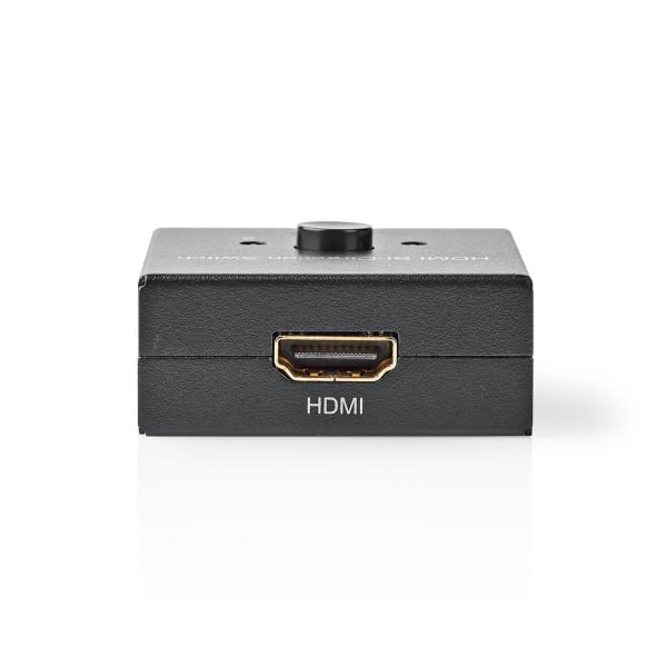 Nedis HDMI™-Jakaja / -Kytkin Yhdessä | 2 x HDMI™-Lähtö – 1 x HDMI™-Tulo | 2 x HDMI™-Tulo – 1 x HDMI™-Lähtö | 4K2K taajuudella 60 kuvaa/s / HDCP2.2