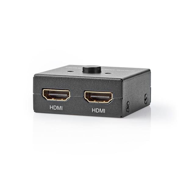 Nedis HDMI™-Jakaja / -Kytkin Yhdessä | 2 x HDMI™-Lähtö – 1 x HDMI™-Tulo | 2 x HDMI™-Tulo – 1 x HDMI™-Lähtö | 4K2K taajuudella 60 kuvaa/s / HDCP2.2
