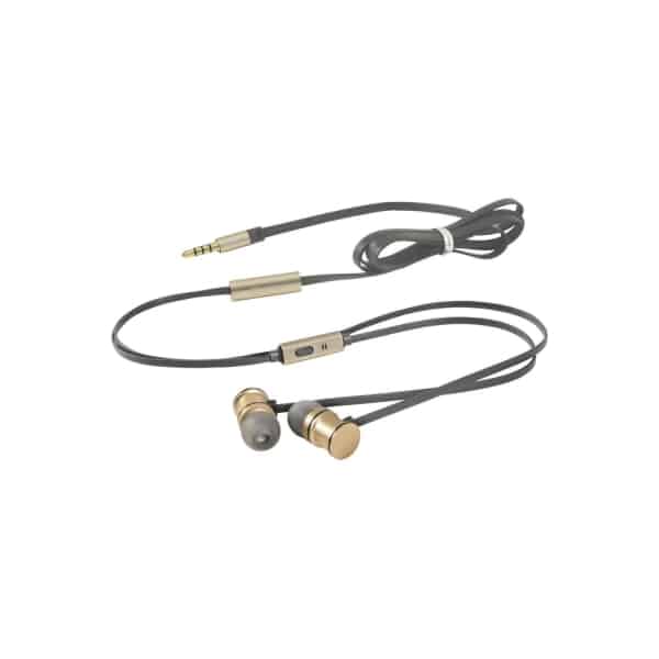 AV:Link EMHF1-GLD - Magnetic Earphones w/HF Gold