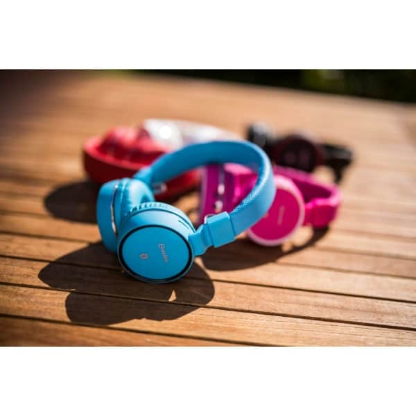 AV:Link PBH10-PNK - Wireless Bluetooth Headphones Pink