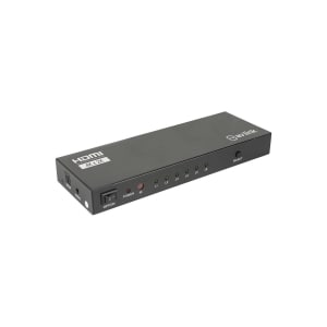 3-porttinen HDMI-kytkin, premium, kaukosäädin, Ultra HD 60Hz, musta | HDMI-7026