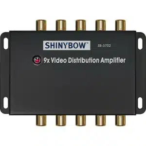 Shinybow SB-3702 1×9 COMPOSITE VIDEO DISTRIBUTION AMPLIFIER