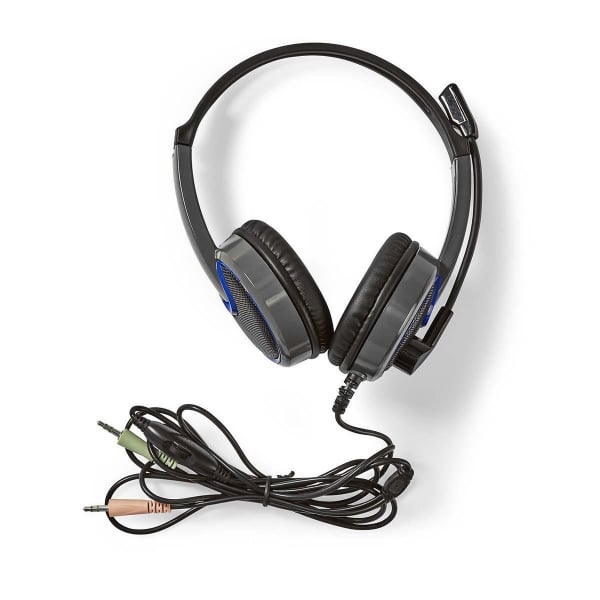 Nedis Pelikuulokkeet | Over-ear-kuulokkeet | Mikrofoni | 3,5 mm:n Liittimet