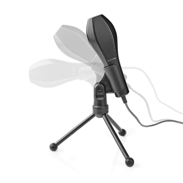 Nedis Johdollinen Mikrofoni | Kaksoiskondensaattori | Mukana Tulee Kolmijalka | USB