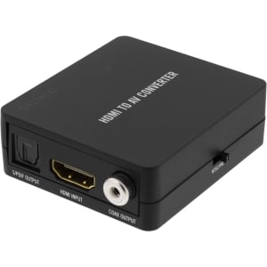DELTACO Signaalinmuunnin HDMI - komposiitti, musta | AV-HDMI1