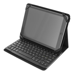 DELTACO suojus ja Bluetooth näppäimistö 10" tableteille, musta | TB-137