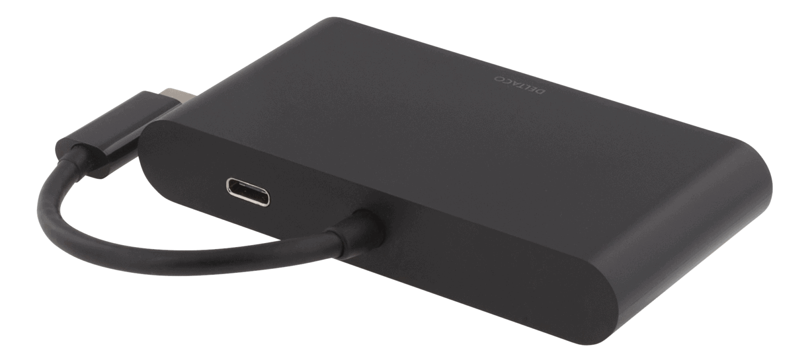 Nedis USB Type-C -Monisovitinkaapeli | Type-C, Uros - USB A Naaras + HDMI™-lähtö + USB Type-C Naaras | 0,2 m | Alumiini