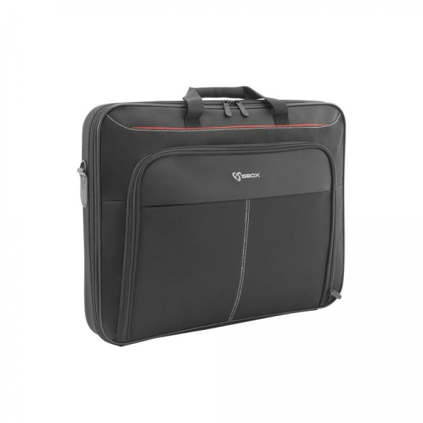 SBOX HONG KONG LÄPPÄRILAUKKU LAPTOP BAG MUSTA 17.3"