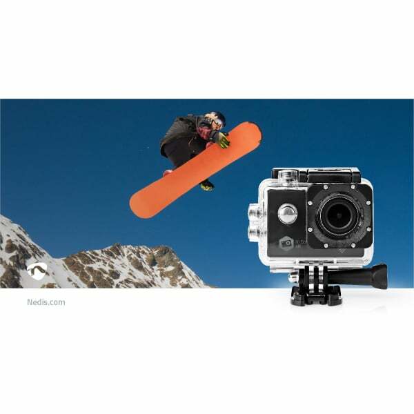 Nedis Action-Kamera | Ultra HD 4K | Wi-Fi | Vesitiivis Kotelo