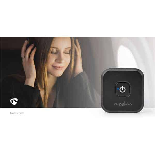 Nedis Langaton Audiolähetin | Bluetooth® | Lentokonekäyttöön | Musta