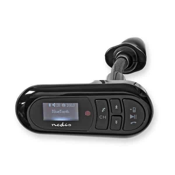 Nedis Auton FM-Lähetin | Bluetooth® | MicroSD-korttipaikka | Handsfree-puhelut