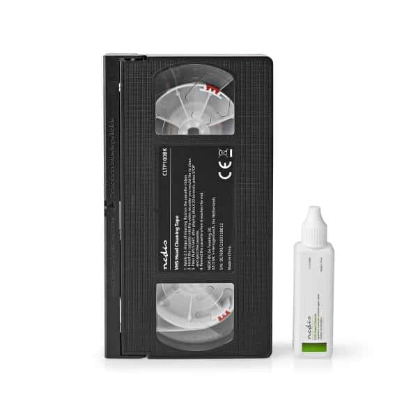Nedis VHS-Lukupään Puhdistusnauha | 20 ml