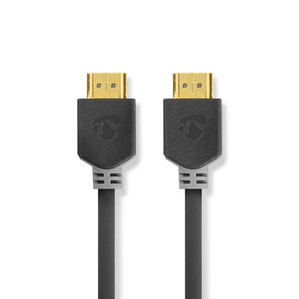 Nedis High Speed HDMI™ -Kaapeli, jossa Ethernet | HDMI™-Liitin - HDMI™-Liitin | 7,5 m | Antrasiitti