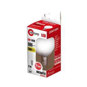 Nedis LED Lamppu E14 | G45 | 4.9 W | 470 lm | 2700 K | Lämmin Valkoinen | Huurrettu | 3 kpl