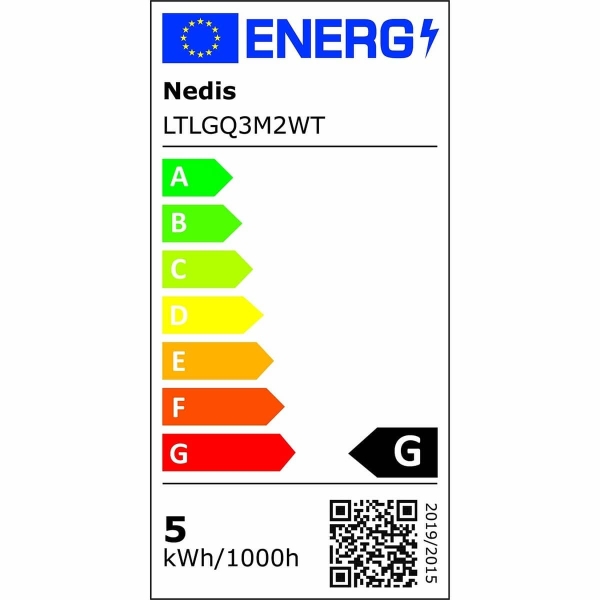 Nedis LED-Pöytävalaisin Langattomalla Latauksella | Himmennin | LED / Qi | 10 W | Himmennyksellä | Kylmä Valkoinen / Lämmin Valkoinen / Luonnonvalkoinen | 2700 - 6500 K