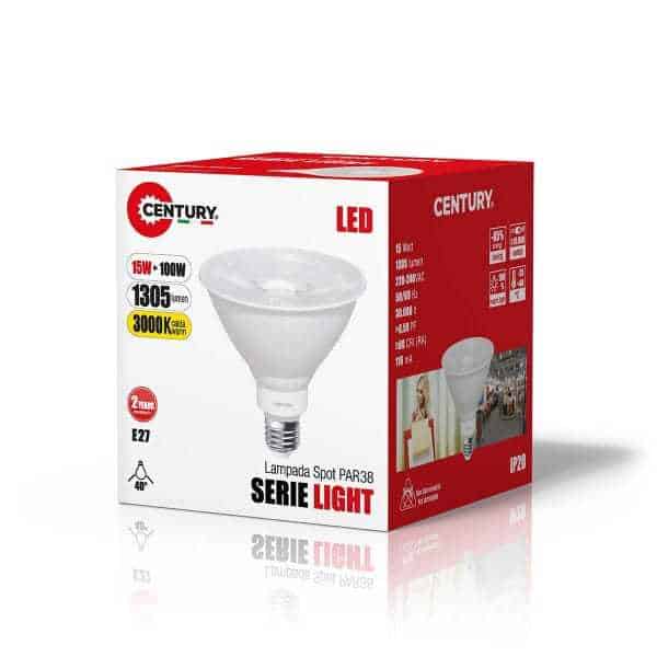 Century LED-Lamp E27 PAR38 15 W 1305 lm 3000 K