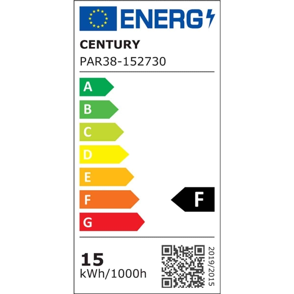 Century LED-Lamp E27 PAR38 15 W 1305 lm 3000 K