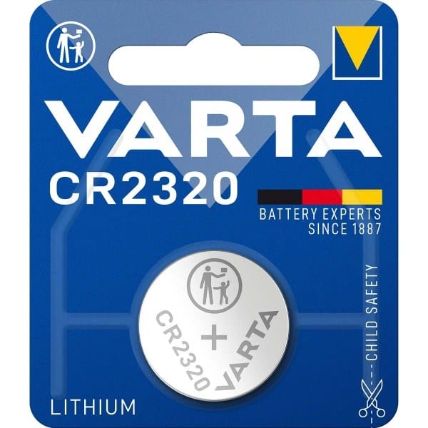 Varta Litium Nappiparisto CR2320 | 3 V | 135 mAh | 1 - Läpipainopakkaus