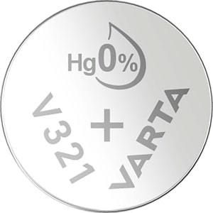 Varta Hopeaoksidi Paristo SR41 | 1.55 V | 38 mAh | 1-Pakkaus | Kello | Hopea
