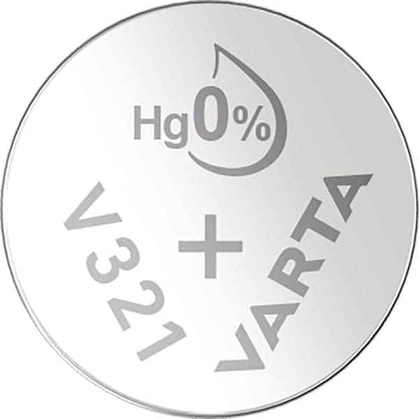 Varta Hopeaoksidi Paristo SR65 | 1.55 V | 13 mAh | 1-Pakkaus | Kello | Hopea