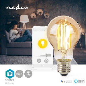 Nedis Wi-Fi Smart LED -Nauha | Täydellinen Väriskaala ja Lämpimästä Viileän Valkoiseen | 5 m