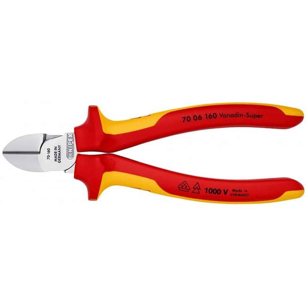 Knipex Sivuleikkurit VDE 160 mm