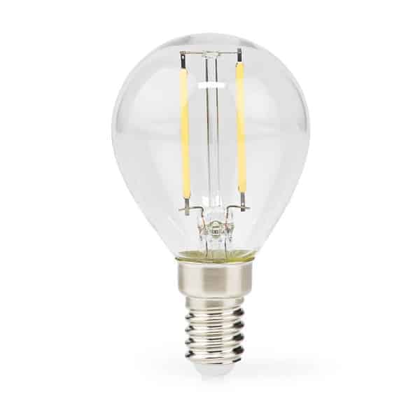 Nedis LED-lamppu E14 | G45 | 2 W | 250 lm | 2700 K | Lämmin Valkoinen | 1 kpl | Kirkas