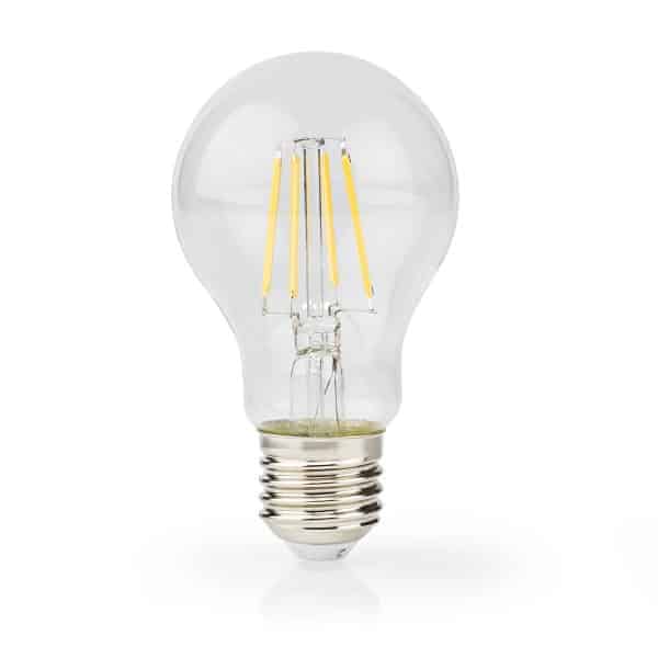 Nedis LED Filamenttilamppu E27 | A60 | 7 W | 806 lm | 2700 K | Himmennettävä | Lämmin Valkoinen | 1 kpl