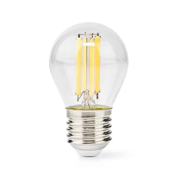 Nedis LED Filamenttilamppu E27 | G45 | 7 W | 806 lm | 2700 K | Lämmin Valkoinen | 1 kpl
