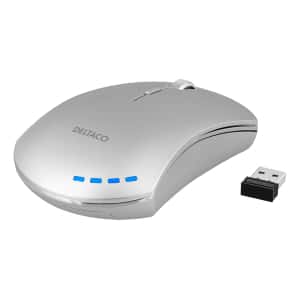 DELTACO langaton hiiri, hiljaiset painikkeet, Bluetooth, 125Hz, musta | MS-900
