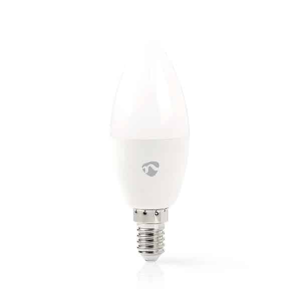 Nedis SmartLife RGB Lamppu | Zigbee 3.0 | E14 | 470 lm | 4.9 W | Lämpimästä kylmään valkoiseen / RGB | 2200 - 6500 K | Android™ / IOS | Kynttilä | 1 kpl