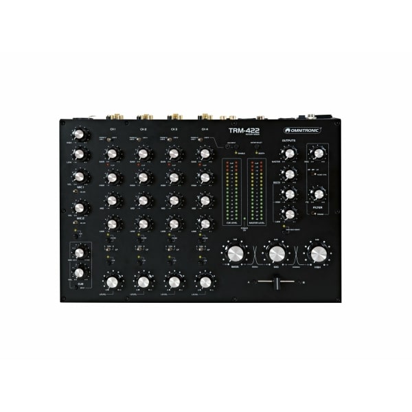 OMNITRONIC TRM-422 4-Channel Rotary Mixer