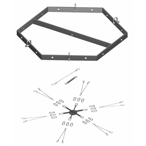PSSO Flying bracket hexagonal CSA/CSK