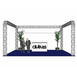 ALUTRUSS Set SINGLELOCK Divider 3.35 x 2.15m