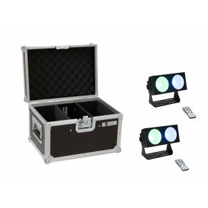 EUROLITE Set 2x LED CBB-2 COB RGB Bar + Case