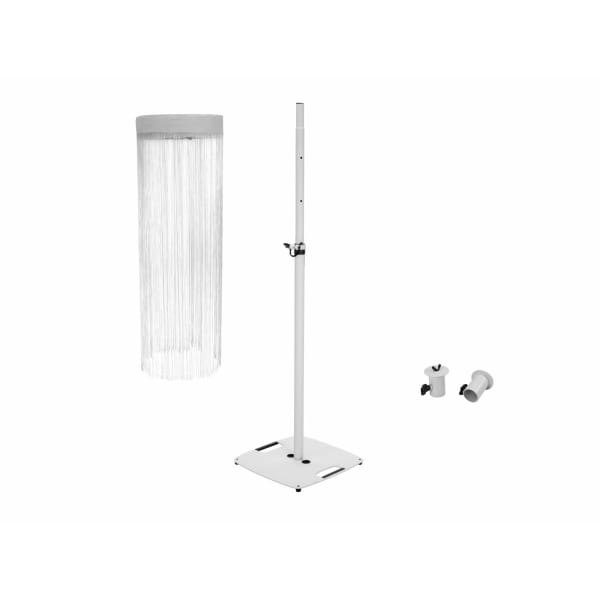 EUROLITE Set LED Color Curtain + BPS-2 Loudspeaker stand white