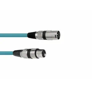 OMNITRONIC XLR cable 3pin 5m bu