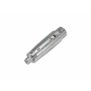 Nedis XLR Adapter | XLR 3-Pin Male - RCA Male | 1 Pc | Metal