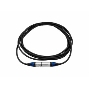PSSO XLR cable COL 3pin 15m bk Neutrik