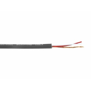OMNITRONIC Microphone cable 2x0.22 100m bk + plugs