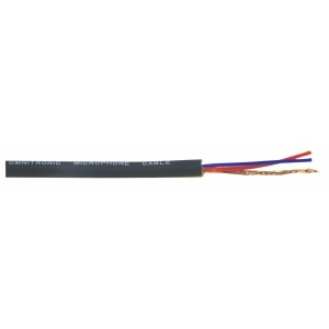 OMNITRONIC Microphone cable 2x0.22 100m bk