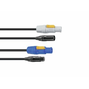 SOMMER CABLE Combi Cable DMX PowerCon/XLR 5m