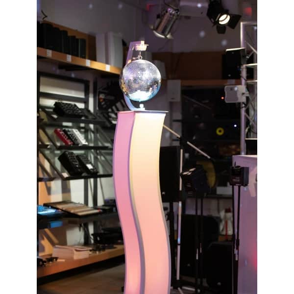 EUROLITE Stand Mount with Motor for Mirror balls up to 30cm wh